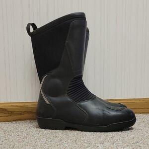 BMW Motorrad Black Motorcycle Riding Boots, Men's 9 Goretex